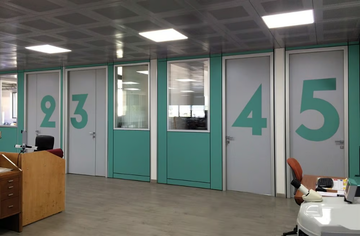 IRON GENESY · 105 MM - Anti-bacterial movable wall by CBI Europe - view 3